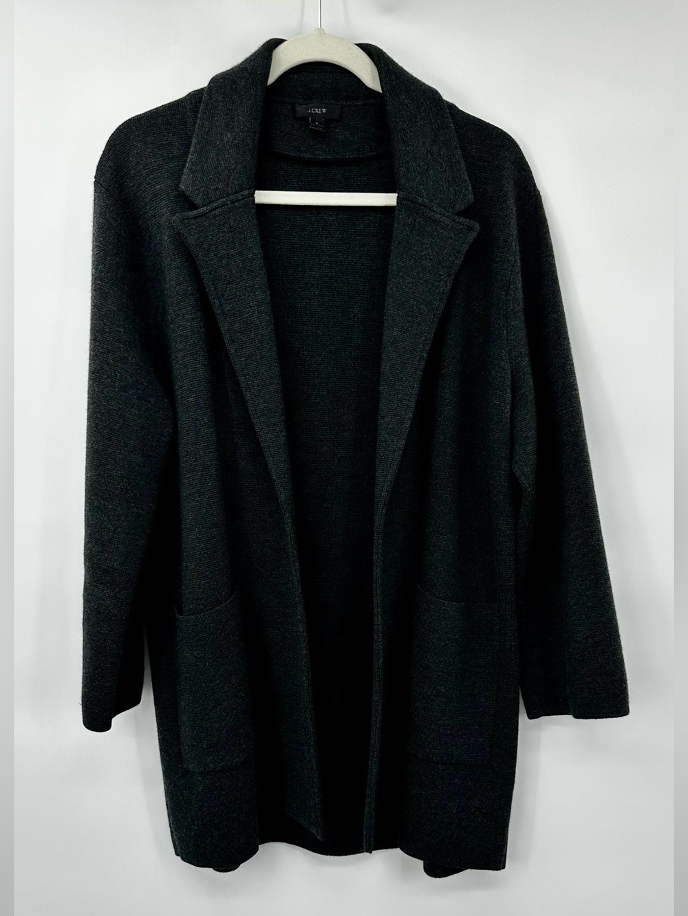 J.Crew Black Sophie Wool Blazer size L